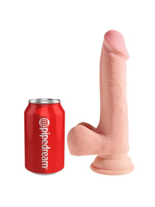 KING COCK DILDO TRIPLE DENSIDAD 19 CM