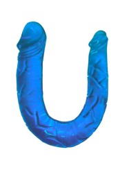 BAILE DOUBLE DONG DILDO DOBLE AZUL