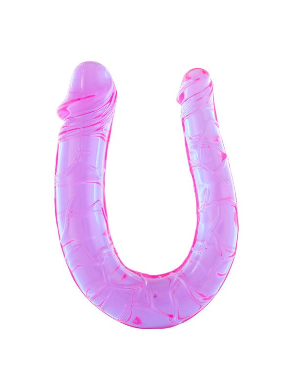 SEVEN CREATIONS PENE CON DOS CABEZAS DE GELATINA FLEXIBLE