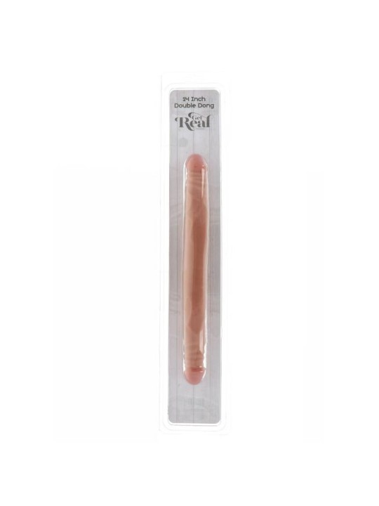 GET REAL DOBLE DONG 35 CM NATURAL