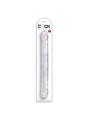 KING COCK DOUBLE TROUBLE DILDO DOBLE 46 CM TRANSPARENTE