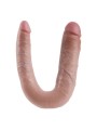 KING COCK DILDO DOBLE PENETRACION 178 CM NATURAL