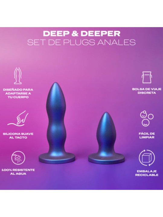 DUREX TOY SET PLUG ANAL DEEP DEEPER