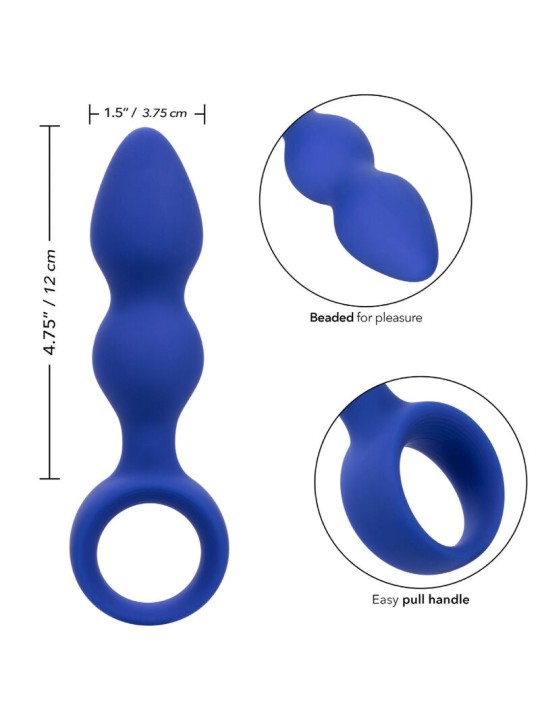 CALEXOTICS ADMIRAL PLUG ANAL AVANZADO AZUL