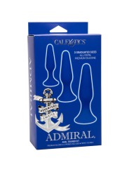 CALEXOTICS ADMIRAL KIT 3 PLUG ANAL AZUL
