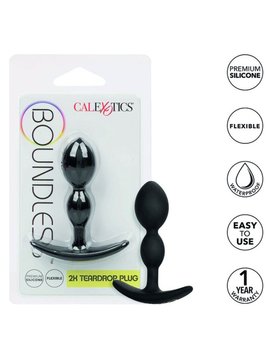 CALEXOTICS BOUNDLESS PLUG ANAL LGRIMA 2X CALEXOTICS BOUNDLESS PLUG ANAL LGRIMA 2X