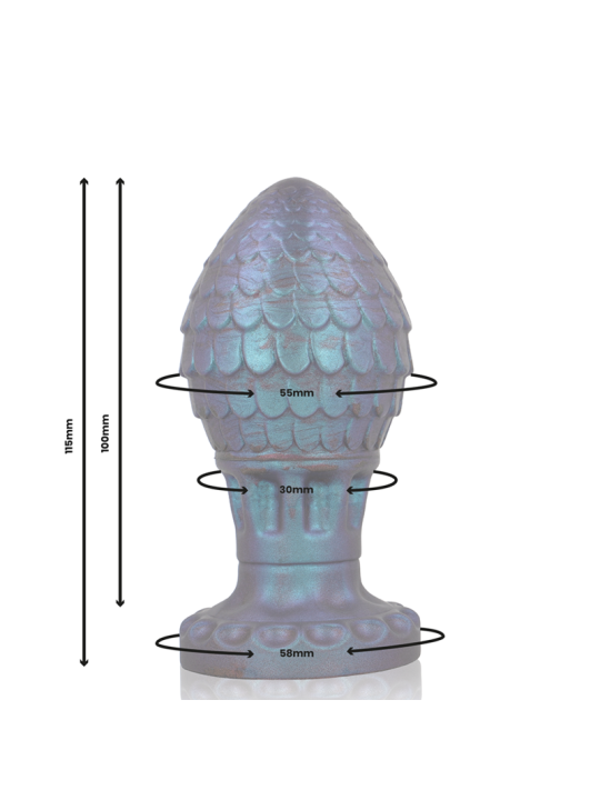 EPIC VRAKOS PLUG ANAL HUEVO DRAGON TALLA M