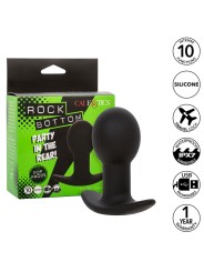CALEXOTICS ROCK BOTTOM PLUG ANAL 10 VIBRACIONES SILICONA NEGRO