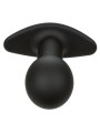 CALEXOTICS ROCK BOTTOM PLUG ANAL 10 VIBRACIONES SILICONA NEGRO