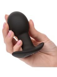CALEXOTICS ROCK BOTTOM PLUG ANAL 10 VIBRACIONES SILICONA NEGRO