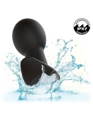 CALEXOTICS ROCK BOTTOM PLUG ANAL 10 VIBRACIONES SILICONA NEGRO