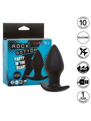 CALEXOTICS ROCK BOTTOM PERFECT PLUG ANAL 10 VIBRACIONES SILICONA NEGRO