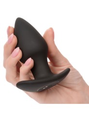 CALEXOTICS ROCK BOTTOM PERFECT PLUG ANAL 10 VIBRACIONES SILICONA NEGRO