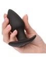 CALEXOTICS ROCK BOTTOM PERFECT PLUG ANAL 10 VIBRACIONES SILICONA NEGRO