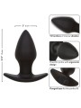 CALEXOTICS ROCK BOTTOM PERFECT PLUG ANAL 10 VIBRACIONES SILICONA NEGRO CALEXOTICS ROCK BOTTOM PERFECT PLUG ANAL 10 VIBRACIONES SILICONA NEGRO
