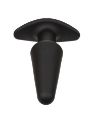 CALEXOTICS ROCK BOTTOM PLUG ANAL CONICO 10 VIBRACIONES SILICONA NEGRO