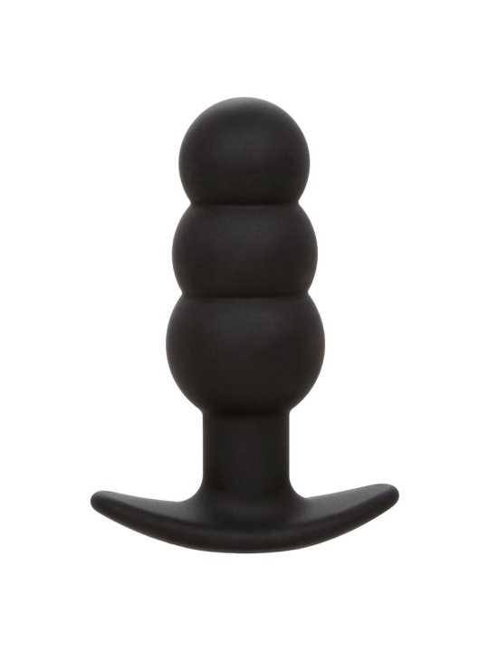 CALEXOTICS ROCK BOTTOM PLUG ANAL CON CUENTAS 10 VIBRACIONES SILICONA NEGRO CALEXOTICS ROCK BOTTOM PLUG ANAL CON CUENTAS 10 VIBRACIONES SILICONA NEGRO