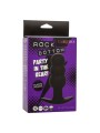 CALEXOTICS ROCK BOTTOM PLUG ANAL CON CUENTAS 10 VIBRACIONES SILICONA NEGRO