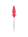 CALEXOTICS SOUTHERN LIGHTS LIGHT UP PLUG ANAL CON LUCES 10 VIBRACIONES SILICONA ROSA
