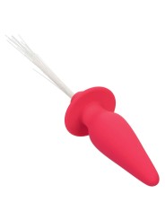 CALEXOTICS SOUTHERN LIGHTS LIGHT UP PLUG ANAL CON LUCES 10 VIBRACIONES SILICONA ROSA