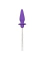 CALEXOTICS SOUTHERN LIGHTS LIGHT UP PLUG ANAL CON LUCES 10 VIBRACIONES SILICONA VIOLETA
