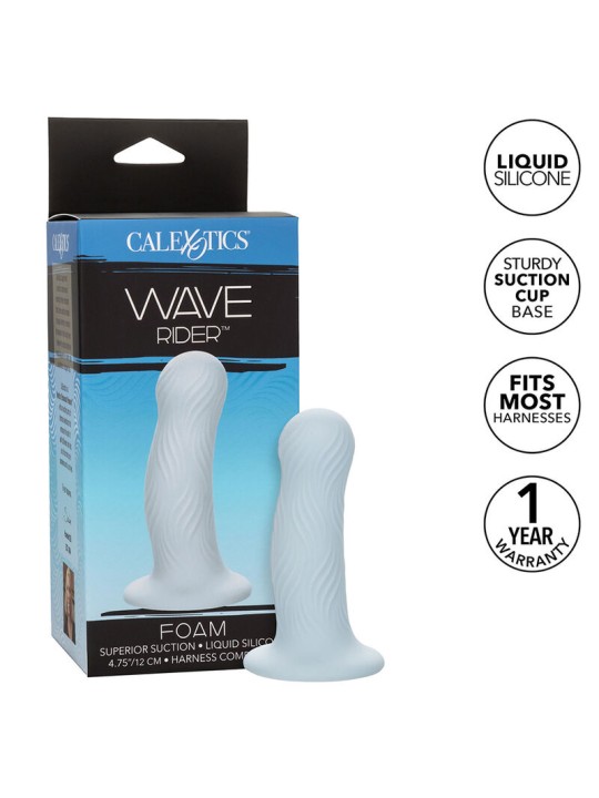 CALEXOTICS WAVE RIDER PLUG ANAL ESPUMA AZUL