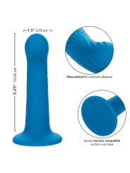 CALEXOTICS WAVE RIDER RIPPLE PLUG ANAL AZUL