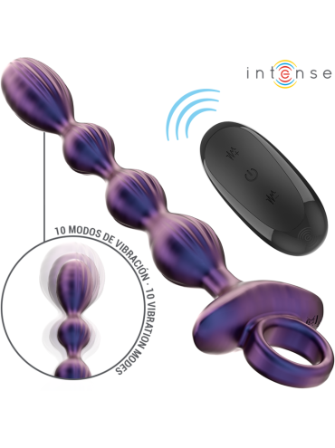 INTENSE JACKIE PLUG ANAL VIBRADOR MODELO 1 CONTROL REMOTO