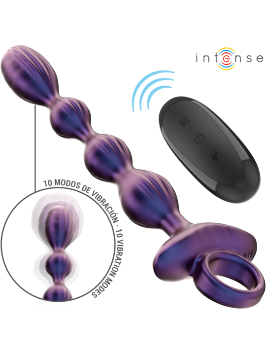 INTENSE JACKIE PLUG ANAL VIBRADOR MODELO 1 CONTROL REMOTO
