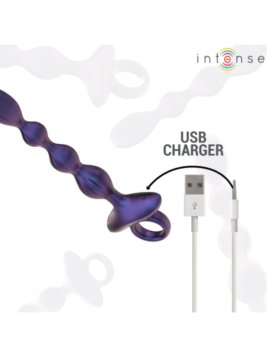 INTENSE JACKIE PLUG ANAL VIBRADOR MODELO 1 CONTROL REMOTO