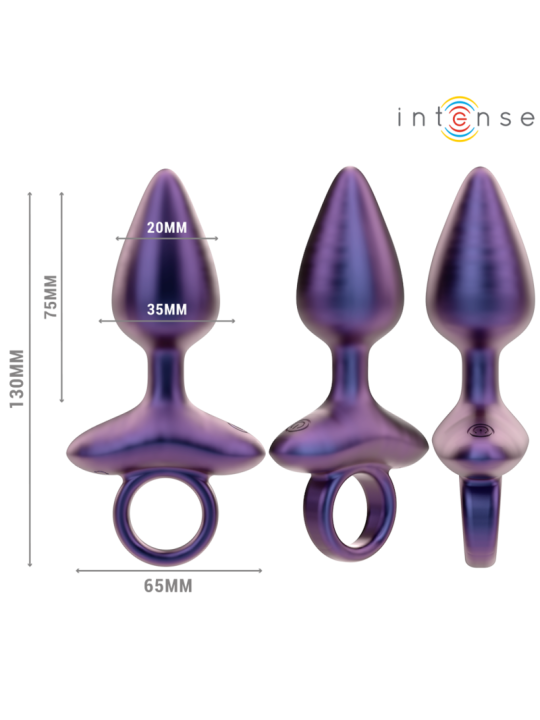INTENSE MICHAEL PLUG ANAL VIBRADOR MODELO 2 CONTROL REMOTO