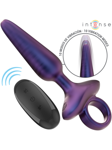 INTENSE MARLON PLUG ANAL VIBRADOR MODELO 4 CONTROL REMOTO