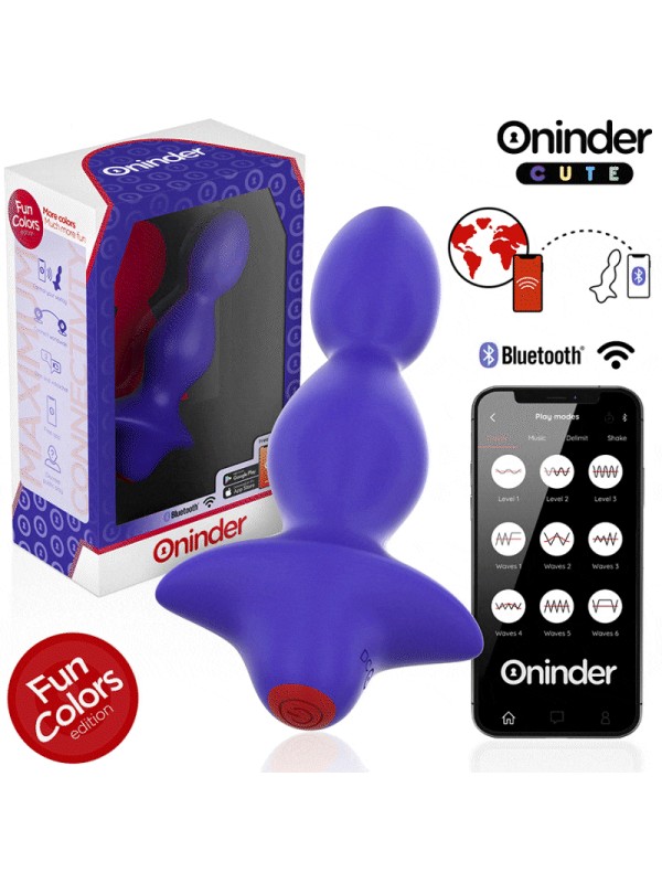 ONINDER CUTE LOVE BUTT VIBRADOR PLUG ANAL DILATADOR APP MUNDIAL GRATUITA