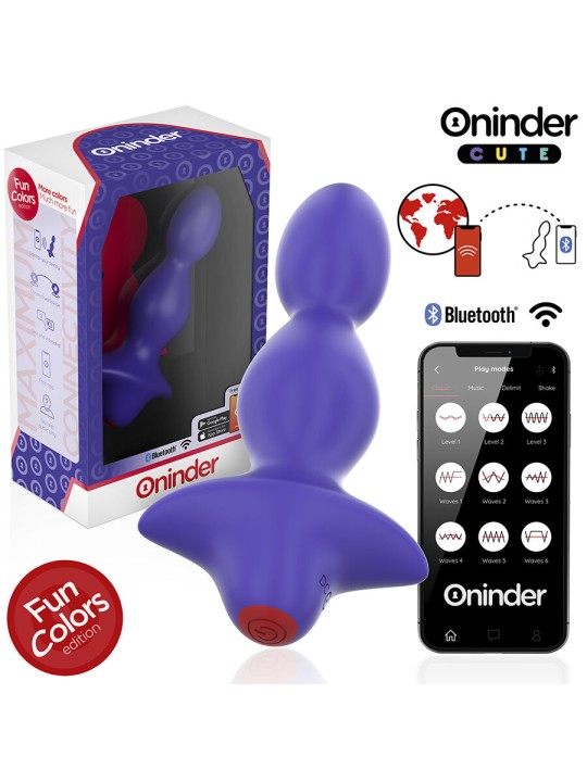 ONINDER CUTE LOVE BUTT VIBRADOR PLUG ANAL DILATADOR APP MUNDIAL GRATUITA