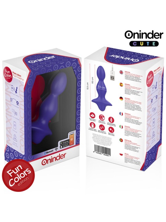 ONINDER CUTE LOVE BUTT VIBRADOR PLUG ANAL DILATADOR APP MUNDIAL GRATUITA