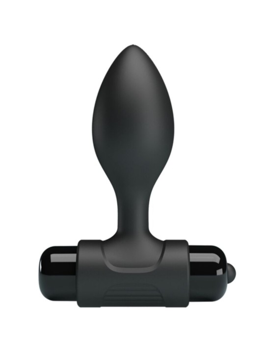 PRETTY LOVE VIBRA BUTT PLUG ANAL 10 VIBRACIONES NEGRO