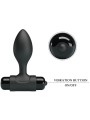 PRETTY LOVE VIBRA BUTT PLUG ANAL 10 VIBRACIONES NEGRO