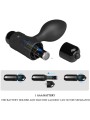 PRETTY LOVE VIBRA BUTT PLUG ANAL 10 VIBRACIONES NEGRO