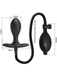PRETTY LOVE PLUG ANAL INFLABLE NEGRO