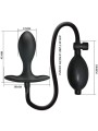 PRETTY LOVE PLUG ANAL INFLABLE NEGRO