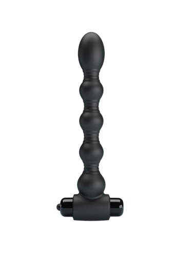 PRETTY LOVE LYNN PLUG ANAL SILICONA 10 VIBRACIONES NEGRO