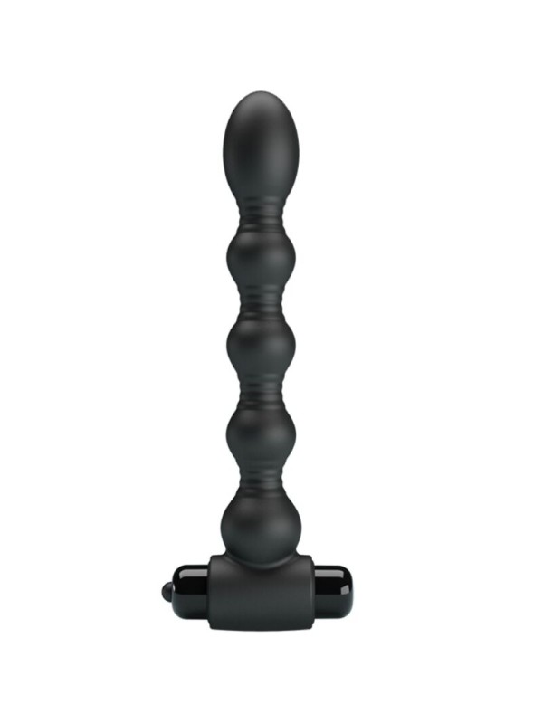 PRETTY LOVE LYNN PLUG ANAL SILICONA 10 VIBRACIONES NEGRO