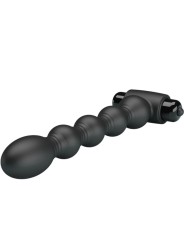 PRETTY LOVE LYNN PLUG ANAL SILICONA 10 VIBRACIONES NEGRO