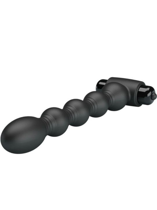 PRETTY LOVE LYNN PLUG ANAL SILICONA 10 VIBRACIONES NEGRO
