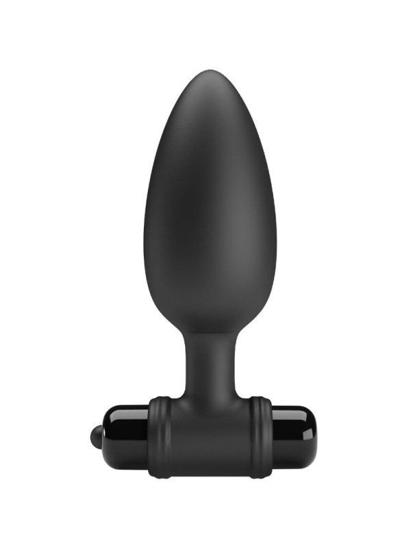 PRETTY LOVE VIBRA BUTT PLUG 2 PLUG ANAL 10 VIBRACIONES NEGRO