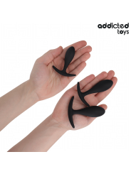 ADDICTED TOYS SET DE 3 PLUG ANAL SILICONA MODELO 2