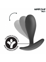 ADDICTED TOYS SET DE 3 PLUG ANAL SILICONA MODELO 2