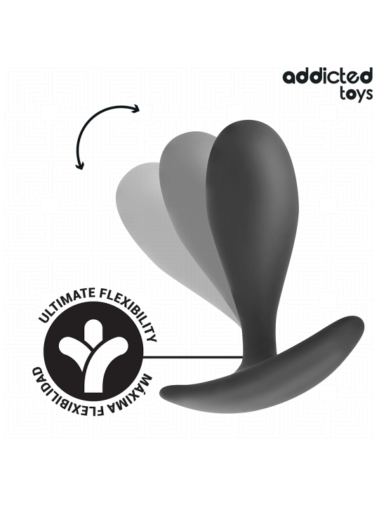 ADDICTED TOYS SET DE 3 PLUG ANAL SILICONA MODELO 2