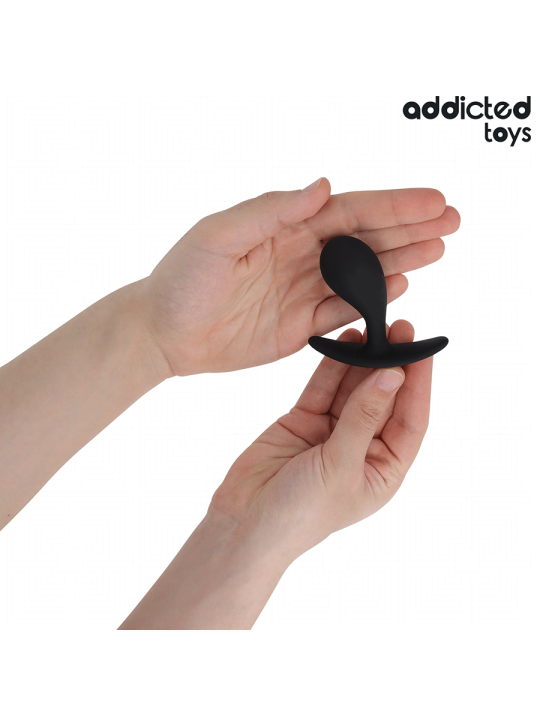 ADDICTED TOYS SET DE 3 PLUG ANAL SILICONA MODELO 3