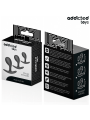 ADDICTED TOYS SET DE 3 PLUG ANAL SILICONA MODELO 3